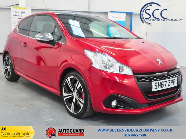 2017 67 Peugeot 208 1.6 THP GTi Prestige Hatchback 3dr Petrol Manual Euro 6 (s/s) (208 ps)