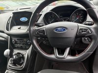 USED 2019 68 FORD KUGA 2.0 TDCi EcoBlue ST-Line SUV 5dr Diesel Manual Euro 6 (s/s) (150 ps) SERVICE HISTORY, SAT NAV, PARKING SENSORS, APPLE PLAY, 2 KEYS