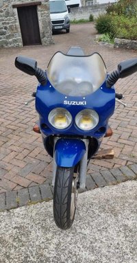 USED 1988 E SUZUKI GSX R400J Slingshot Sports Very rare blue/silver factory colours