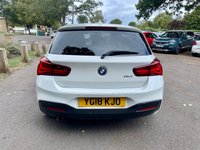 USED 2018 18 BMW 1 SERIES 1.5 118i M Sport Shadow Edition Hatchback 5dr Petrol Auto Euro 6 (s/s) (136 ps) Great Specification BMW, That Is ULEZ Complaint And Comes With Full Service History !!