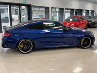USED 2019 19 MERCEDES-BENZ C-CLASS 4.0 C63 V8 BiTurbo AMG Coupe 2dr Petrol SpdS MCT Euro 6 (s/s) (476 ps) GHOST IMMOBOLISER + BODY KIT + BRILLIANT BLUE + FRONT END PPF!
