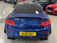 USED 2019 19 MERCEDES-BENZ C-CLASS 4.0 C63 V8 BiTurbo AMG Coupe 2dr Petrol SpdS MCT Euro 6 (s/s) (476 ps) GHOST IMMOBOLISER + BODY KIT + BRILLIANT BLUE + FRONT END PPF!