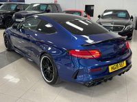 USED 2019 19 MERCEDES-BENZ C-CLASS 4.0 C63 V8 BiTurbo AMG Coupe 2dr Petrol SpdS MCT Euro 6 (s/s) (476 ps) GHOST IMMOBOLISER + BODY KIT + BRILLIANT BLUE + FRONT END PPF!