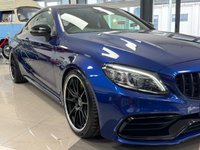 USED 2019 19 MERCEDES-BENZ C-CLASS 4.0 C63 V8 BiTurbo AMG Coupe 2dr Petrol SpdS MCT Euro 6 (s/s) (476 ps) GHOST IMMOBOLISER + BODY KIT + BRILLIANT BLUE + FRONT END PPF!