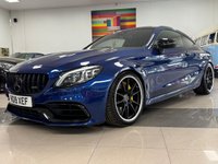USED 2019 19 MERCEDES-BENZ C-CLASS 4.0 C63 V8 BiTurbo AMG Coupe 2dr Petrol SpdS MCT Euro 6 (s/s) (476 ps) GHOST IMMOBOLISER + BODY KIT + BRILLIANT BLUE + FRONT END PPF!