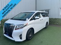 USED 2015 TOYOTA ALPHARD NEW SERISE 30 2.5 AUTOMATIC IN BUILD NOW NEW ELECTRIC HABITATION CAMPER