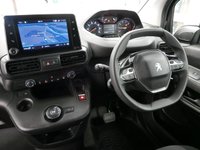 USED 2022 72 PEUGEOT PARTNER 1.5 BLUEHDI 130 BHP 950 LONG ASPHALT PREMIUM + EAT8 AUTOMATIC  AUTOMATIC | SAT NAV | AIR CON | L2 LONG