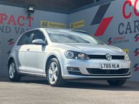 USED 2015 65 VOLKSWAGEN GOLF 1.4 TSI BlueMotion Tech Match Hatchback 5dr Petrol DSG Euro 6 (s/s) (125 ps) AUTO, LOW MILES, &pound;35.00 A YEAR TO TAX, HUGE SPEC!!!