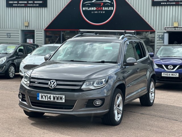 2014 14 Volkswagen Tiguan 2.0 TDI BlueMotion Tech R-Line SUV 5dr Diesel DSG 4WD Euro 5 (s/s) (177 ps)