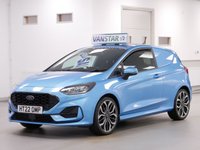 USED 2022 22 FORD FIESTA VAN 1.0 ECOBOOST 125 BHP MHEV SPORT EDITION ( SAT NAV ) SAT NAV | AIR CON | RARE BOUNDLESS BLUE !