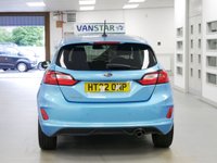 USED 2022 22 FORD FIESTA VAN 1.0 ECOBOOST 125 BHP MHEV SPORT EDITION ( SAT NAV ) SAT NAV | AIR CON | RARE BOUNDLESS BLUE !