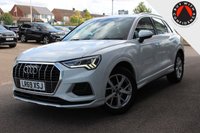 USED 2019 69 AUDI Q3 2.0 TDI 35 Sport SUV 5dr Diesel S Tronic Euro 6 (s/s) (150 ps) - EURO 6 - ULEZ, SAT NAV, CARPLAY, LEDS, DIGITAL DASH, 18" ALLOYS, CRUISE/LDW, E/TAILGATE, DAB & BLUETOOTH