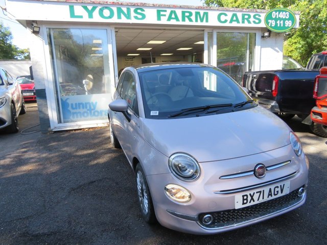 2021 71 Fiat 500 1.0 MHEV Dolcevita Hatchback 3dr Petrol Manual Euro 6 (s/s) (70 bhp)