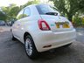 USED 2021 21 FIAT 500 1.0 MHEV Lounge Hatchback 3dr Petrol Manual Euro 6 (s/s) (70 bhp) This very low mileage example comes with a detailed inspection and service upon arrival to us. One Owner. MOT until March 2027 (no advisories). Only Insurance Group 8!