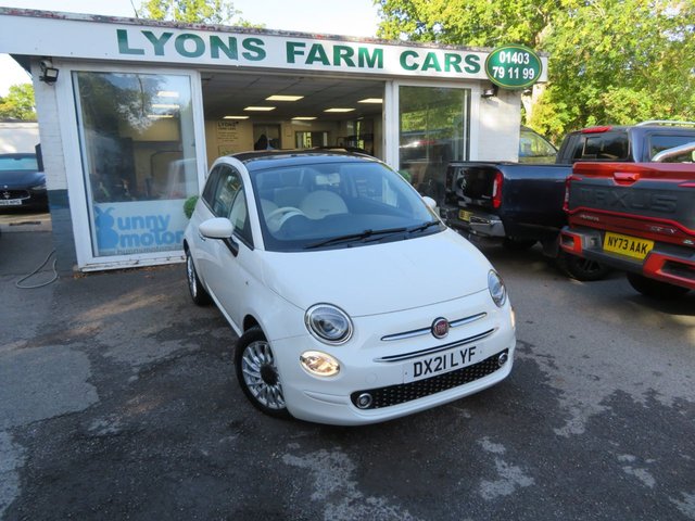 2021 21 Fiat 500 1.0 MHEV Lounge Hatchback 3dr Petrol Manual Euro 6 (s/s) (70 bhp)