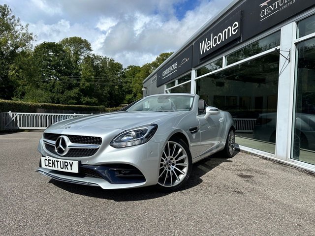 2017 67 Mercedes-Benz Slc 1.6 SLC180 AMG Line Convertible 2dr Petrol G-Tronic Euro 6 (s/s) (156 ps)