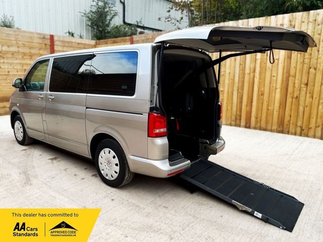 View our Volkswagen Transporter 4 Seat Auto Driver Transfer Wheelchair Accessible Disabled Access Vehicle WAV