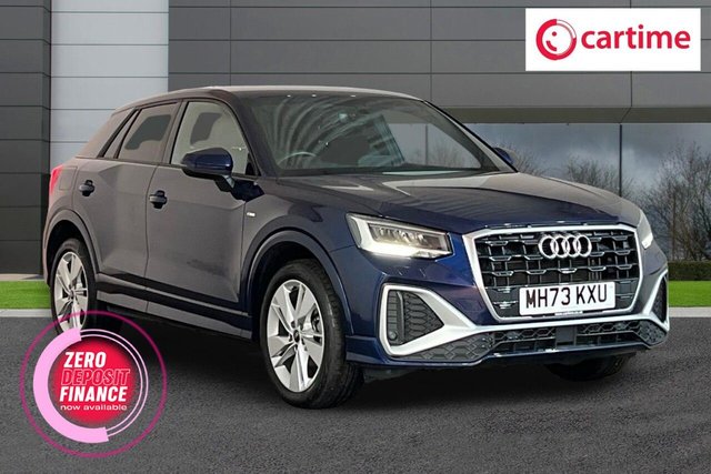 View our Audi Q2 1.5 TFSI CoD 35 S line SUV 5dr Petrol S Tronic Euro 6 (s/s) (150 ps) Low Mileage, Touchscreen, Android Auto / Apple CarPlay, Audi Virtual Cockpit, Cruise Control