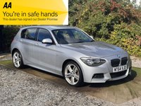 USED 2014 64 BMW 1 SERIES 2.0 120d M Sport Hatchback 5dr Diesel Manual xDrive Euro 5 (s/s) (184 ps) KEYLESS START STOP ELECTRIC MIRRORS