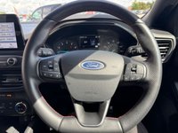 USED 2019 19 FORD FOCUS 1.0T EcoBoost ST-Line Hatchback 5dr Petrol Manual Euro 6 (s/s) (125 ps) LOVELY SPEC, GROUP 12 INSURANCE, 50.4 MPG!!!