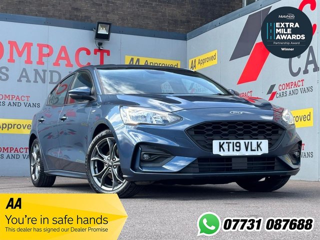 View our Ford Focus 1.0T EcoBoost ST-Line Hatchback 5dr Petrol Manual Euro 6 (s/s) (125 ps)