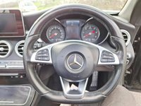 USED 2016 66 MERCEDES-BENZ C-CLASS 2.1 C220d AMG Line Cabriolet 2dr Diesel Manual Euro 6 (s/s) (170 ps) LOW MILES RED LEATHER SOFT TOP