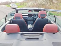USED 2016 66 MERCEDES-BENZ C-CLASS 2.1 C220d AMG Line Cabriolet 2dr Diesel Manual Euro 6 (s/s) (170 ps) LOW MILES RED LEATHER SOFT TOP