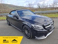 USED 2016 66 MERCEDES-BENZ C-CLASS 2.1 C220d AMG Line Cabriolet 2dr Diesel Manual Euro 6 (s/s) (170 ps) LOW MILES RED LEATHER SOFT TOP