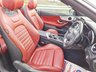 USED 2016 66 MERCEDES-BENZ C-CLASS 2.1 C220d AMG Line Cabriolet 2dr Diesel Manual Euro 6 (s/s) (170 ps) LOW MILES RED LEATHER SOFT TOP