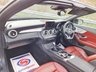 USED 2016 66 MERCEDES-BENZ C-CLASS 2.1 C220d AMG Line Cabriolet 2dr Diesel Manual Euro 6 (s/s) (170 ps) LOW MILES RED LEATHER SOFT TOP
