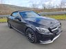 USED 2016 66 MERCEDES-BENZ C-CLASS 2.1 C220d AMG Line Cabriolet 2dr Diesel Manual Euro 6 (s/s) (170 ps) LOW MILES RED LEATHER SOFT TOP