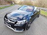 USED 2016 66 MERCEDES-BENZ C-CLASS 2.1 C220d AMG Line Cabriolet 2dr Diesel Manual Euro 6 (s/s) (170 ps) LOW MILES RED LEATHER SOFT TOP