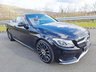 USED 2016 66 MERCEDES-BENZ C-CLASS 2.1 C220d AMG Line Cabriolet 2dr Diesel Manual Euro 6 (s/s) (170 ps) LOW MILES RED LEATHER SOFT TOP