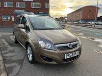 USED 2013 63 VAUXHALL ZAFIRA 1.7 CDTi ecoFLEX Design MPV 5dr Diesel Manual Euro 5 (SNav) (110 ps) 