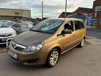2013 VAUXHALL ZAFIRA