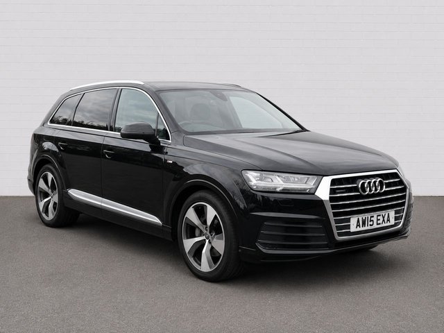 View our Audi Q7 3.0 TDI V6 S line SUV 5dr Diesel Tiptronic quattro Euro 6 (s/s) (272 ps)