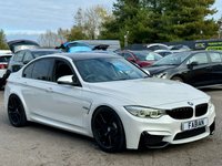 USED 2016 16 BMW M3 3.0 BiTurbo Saloon 4dr Petrol DCT Euro 6 (s/s) (431 ps) **Stunning Example - Pearl White - Mega Spec** 