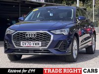 USED 2020 70 AUDI Q3 1.5 TFSi CoD 35 Sport [Nav] Sportback 5dr VIRTUAL COCKPIT | 18" ALLOYS