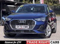 USED 2020 70 AUDI Q3 1.5 TFSi CoD 35 Sport [Nav] Sportback 5dr VIRTUAL COCKPIT | 18" ALLOYS