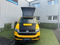 USED 2022 22 VOLKSWAGEN TRANSPORTER CAMPERVAN DSG AUTO 150 BHP 4 BERTH 5 BELTED SEATS  Rare stunning yellow colour