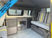 USED 2022 22 VOLKSWAGEN TRANSPORTER CAMPERVAN DSG AUTO 150 BHP 4 BERTH 5 BELTED SEATS  Rare stunning yellow colour