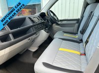 USED 2022 22 VOLKSWAGEN TRANSPORTER CAMPERVAN DSG AUTO 150 BHP 4 BERTH 5 BELTED SEATS  Rare stunning yellow colour