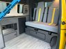 USED 2022 22 VOLKSWAGEN TRANSPORTER CAMPERVAN DSG AUTO 150 BHP 4 BERTH 5 BELTED SEATS  Rare stunning yellow colour