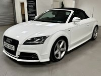 USED 2012 62 AUDI TT 2.0 TFSI S line Roadster 2dr Petrol S Tronic quattro Euro 5 (s/s) (211 ps) 18" + SAT NAV + HEATED SEATS - AUDI & INDEPENDENT SERVICE HISTORY