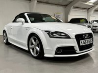 USED 2012 62 AUDI TT 2.0 TFSI S line Roadster 2dr Petrol S Tronic quattro Euro 5 (s/s) (211 ps) 18" + SAT NAV + HEATED SEATS - AUDI & INDEPENDENT SERVICE HISTORY