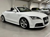 USED 2012 62 AUDI TT 2.0 TFSI S line Roadster 2dr Petrol S Tronic quattro Euro 5 (s/s) (211 ps) 18" + SAT NAV + HEATED SEATS - AUDI & INDEPENDENT SERVICE HISTORY