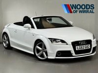 USED 2012 62 AUDI TT 2.0 TFSI S line Roadster 2dr Petrol S Tronic quattro Euro 5 (s/s) (211 ps) 18" + SAT NAV + HEATED SEATS - AUDI & INDEPENDENT SERVICE HISTORY