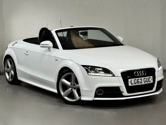2012 62 Audi TT 2.0 TFSI S line Roadster 2dr Petrol S Tronic quattro Euro 5 (s/s) (211 ps)