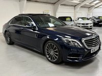 USED 2017 67 MERCEDES-BENZ S-CLASS 3.0 S350Ld V6 AMG Line (Executive, Premium) Saloon 4dr Diesel G-Tronic+ Euro 6 (s/s) (258 ps) 20"+HEATSEATS+SAT NAV+360&ordm; CAM