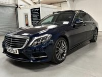 USED 2017 67 MERCEDES-BENZ S-CLASS 3.0 S350Ld V6 AMG Line (Executive, Premium) Saloon 4dr Diesel G-Tronic+ Euro 6 (s/s) (258 ps) 20"+HEATSEATS+SAT NAV+360&ordm; CAM